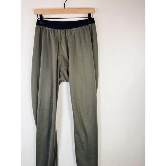 Patagonia Mens Pants Gray Capilene Midweight Baselayer Thermal Bottoms Medium - Picture 5 of 12
